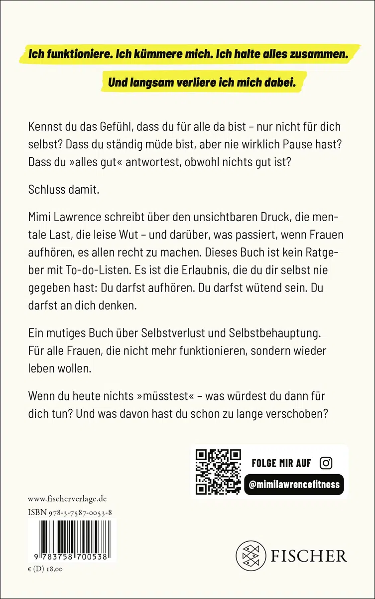 Ich habe alles im Griff – und genau das ist das Problem: Wie du endlich wieder für dich da bist | Das zweite Buch der Erfolgsautorin und Podcasterin