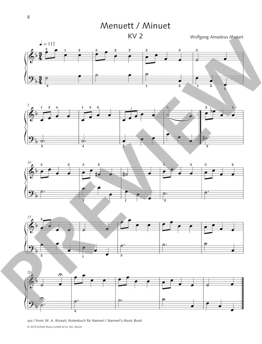 Mein erster Mozart: Die leichtesten Klavierwerke von W.A. Mozart. Klavier. (Easy Composer Series)