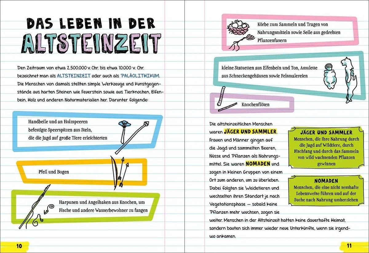 Big Fat Notebook - Alles, was du für Geschichte brauchst: Das geballte Wissen von der 5. bis zur 9. Klasse