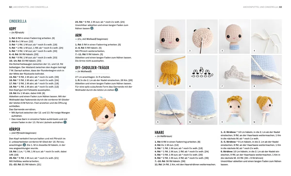 Zauberhafte Wende-Amigurumis häkeln mit @chibiscraft: Verwandlungskünstler: Kessel wird Hexe, Frosch zu Prinzessin, Blume wird Fee und weitere magische Wesen zum Staunen | Alle Grundlagen mit Videos