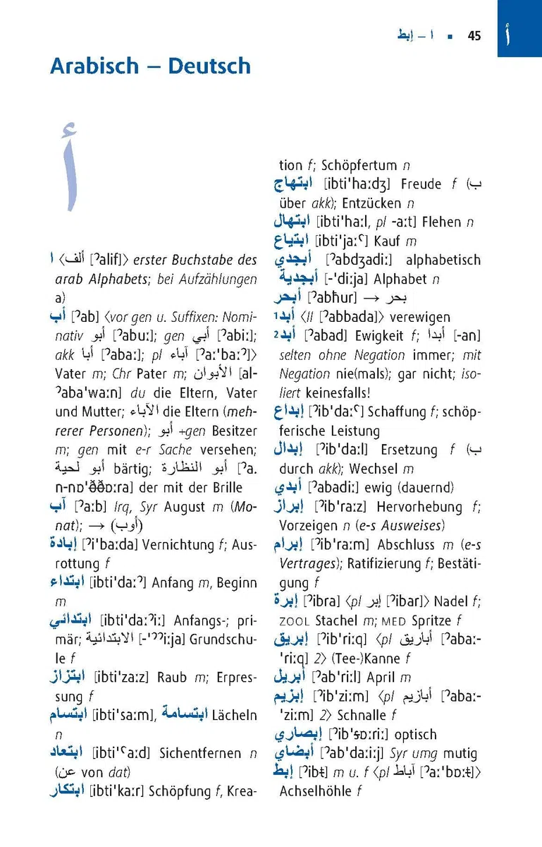Langenscheidt Praktisches Wörterbuch Arabisch: Arabisch - Deutsch / Deutsch - Arabisch