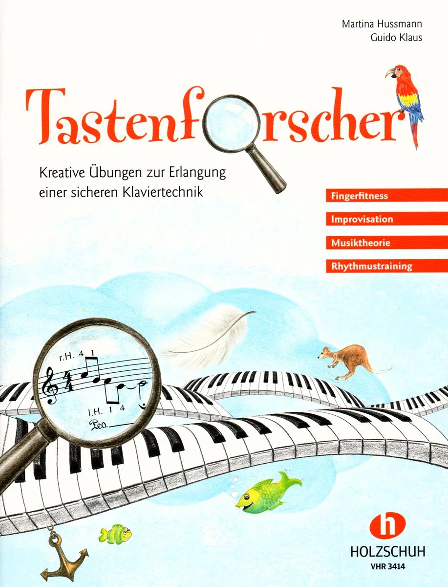 Musikverlag Holzschuh Tastenforscher – eine Moderne Klavierschule für Kinder - VHR3414 9783864340000