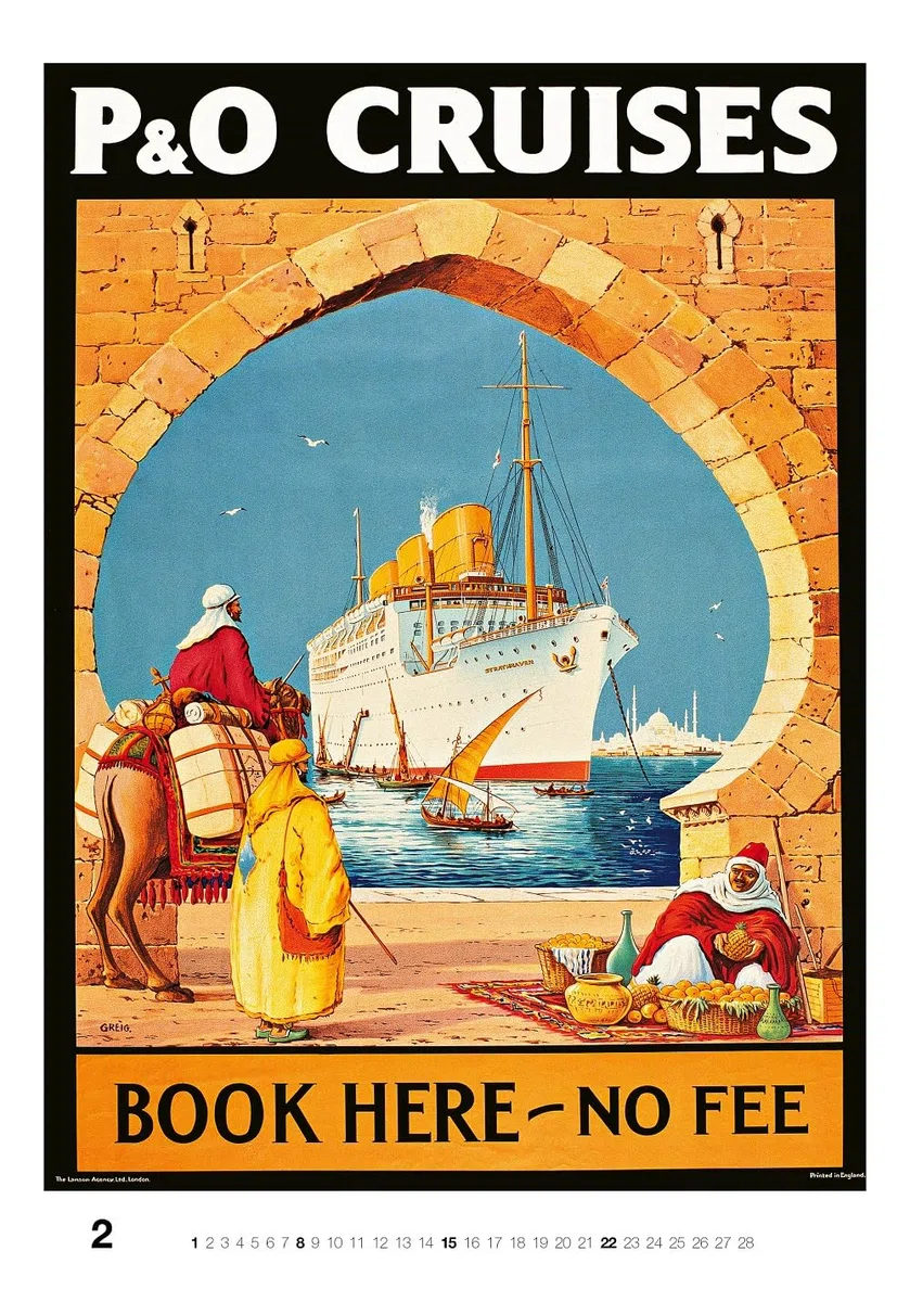 Historische Schiffsplakate 2026