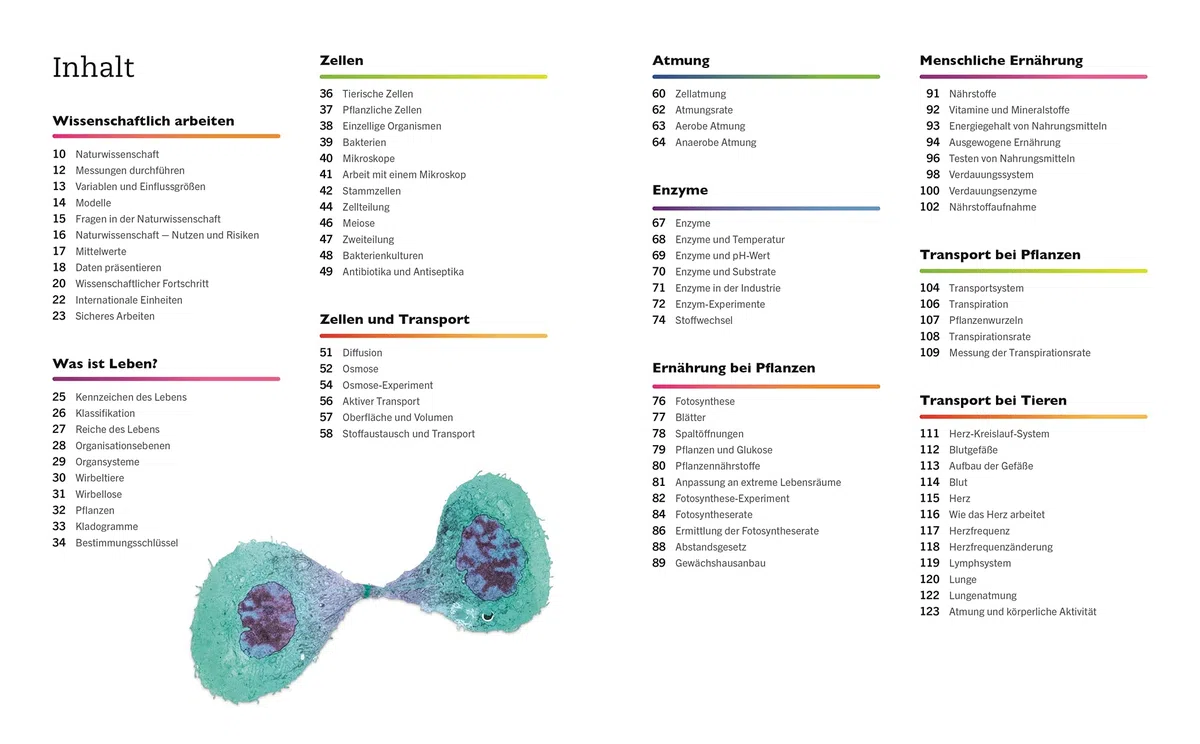 Visuelles Wissen. Biologie: Der anschauliche Einstieg in alle Themenbereiche. Schulbegleitend für Schüler*innen ab 12 Jahren bis zum Abschluss