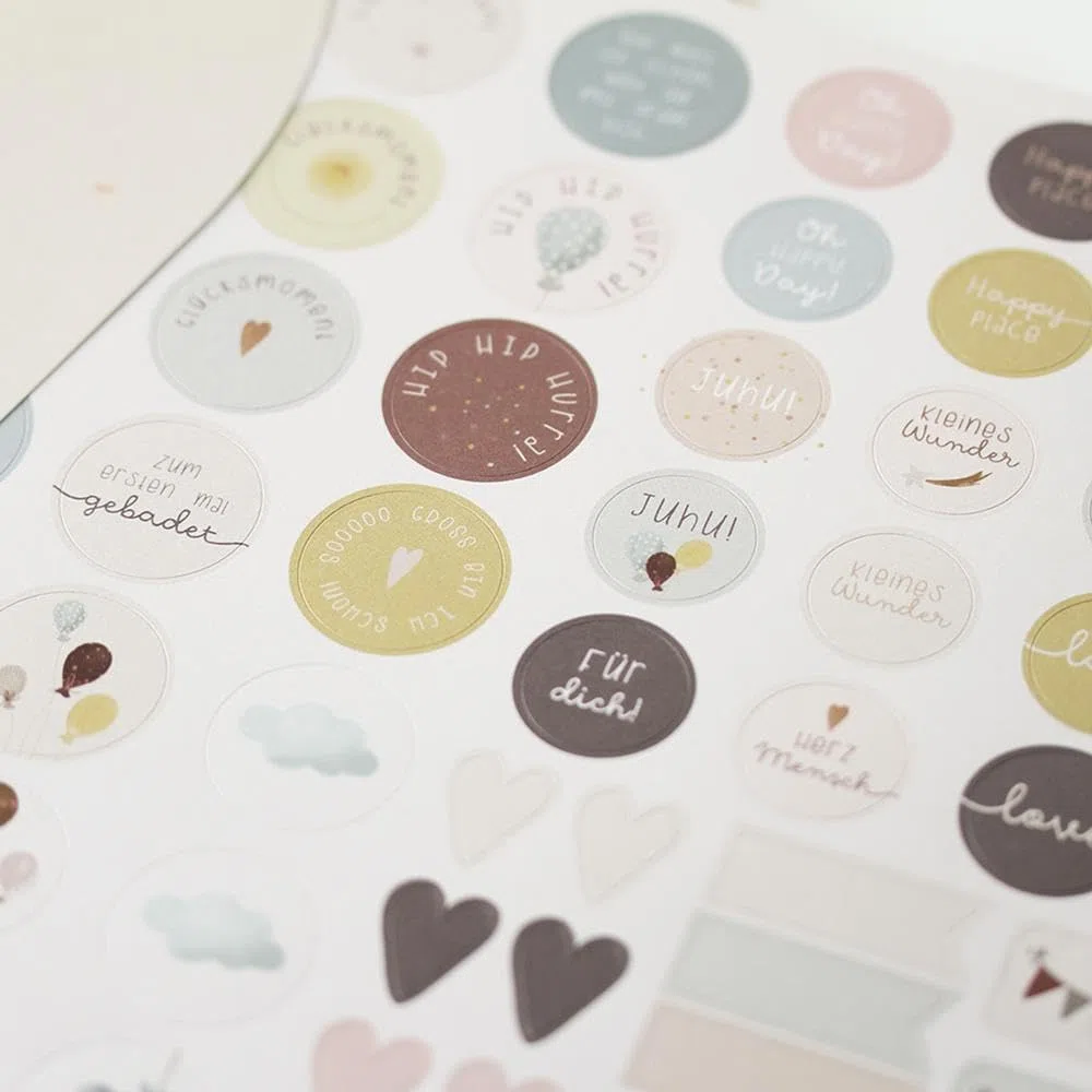 Baby-Album mit Stickerei Mein erstes Jahr: Babyalbum