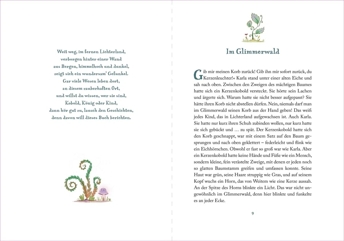 Lichterland 1. Die Suche nach dem magischen Amulett: Abenteuerbuch für Kinder ab 5 Jahren