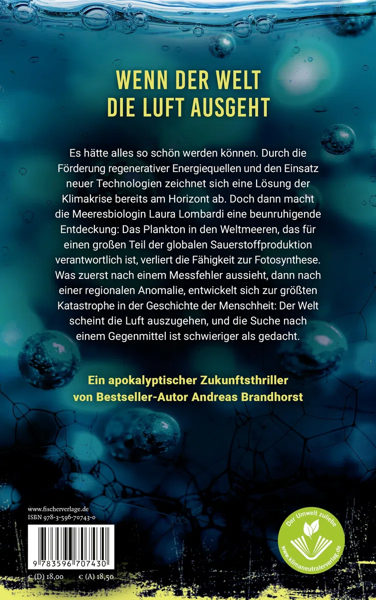 Oxygen: Welt ohne Sauerstoff. Klimathriller