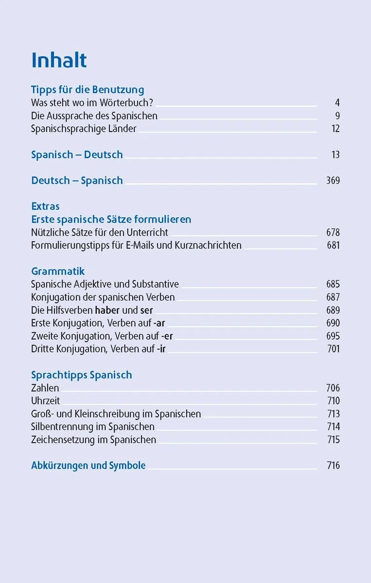 Langenscheidt Schulwörterbuch Spanisch: Spanisch-Deutsch / Deutsch-Spanisch