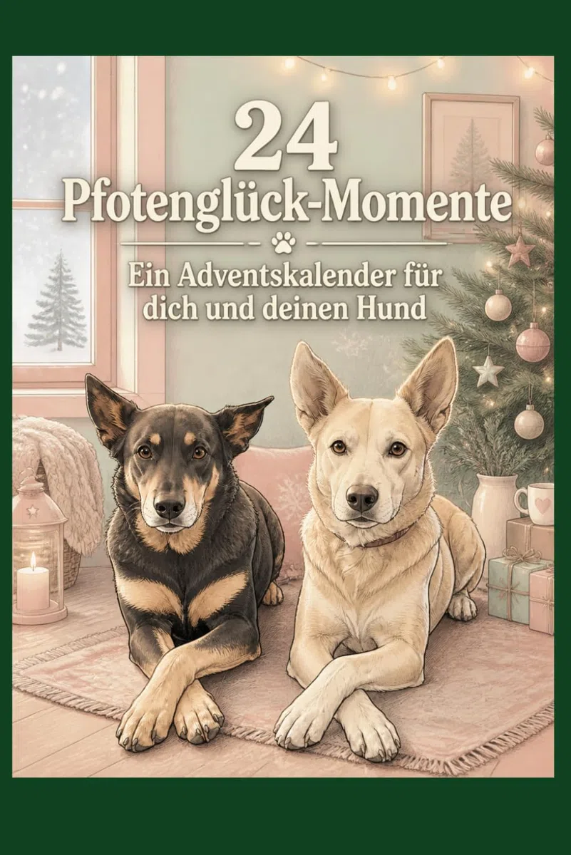 24 Pfotenglück-Momente – Ein Adventskalender für dich und deinen Hund (Achtsamkeit-Adventskalender, Band 8)