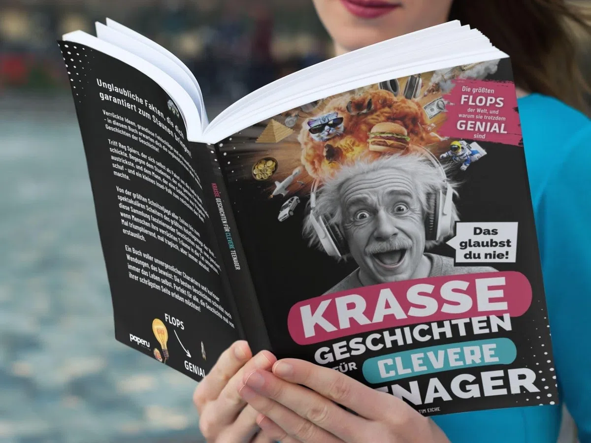 Krasse Geschichten für clevere Teenager - Die größten Flops der Welt und warum sie trotzdem genial sind: Unglaubliche Fakten, die dich garantiert zum Staunen bringen