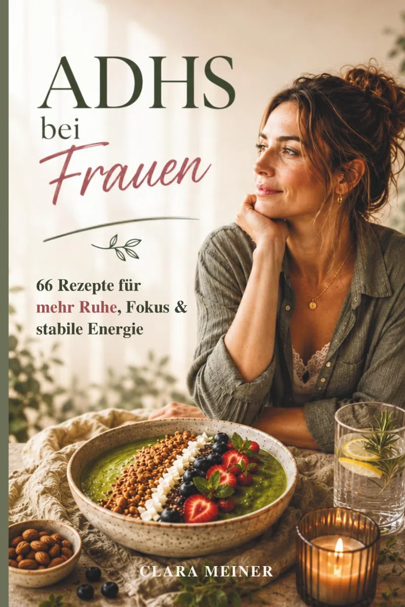ADHS bei Frauen - 66 Rezepte für innere Ruhe, Energie & Wohlbefinden: Dein praktischer Ratgeber & Kochbuch zur ADHS-Ernährung – klar essen, ruhig leben, besser fühlen