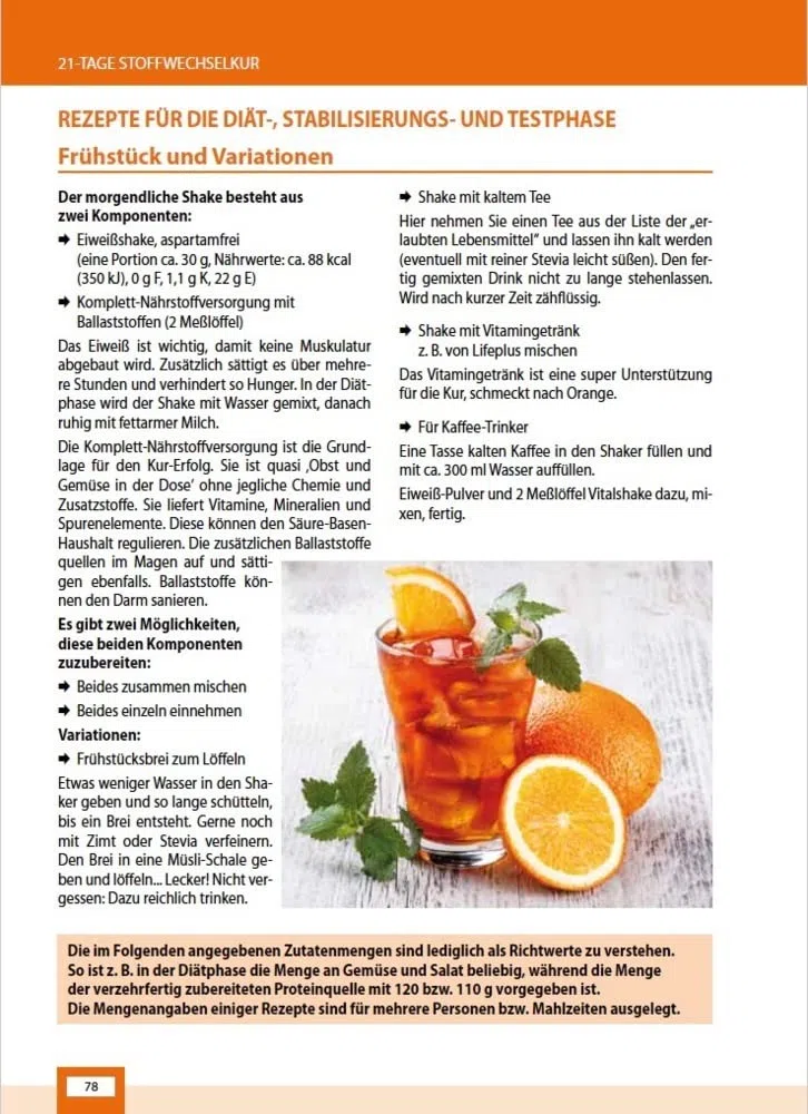 Die 21-Tage Stoffwechselkur: Das Original: Mit über 100 Rezepten