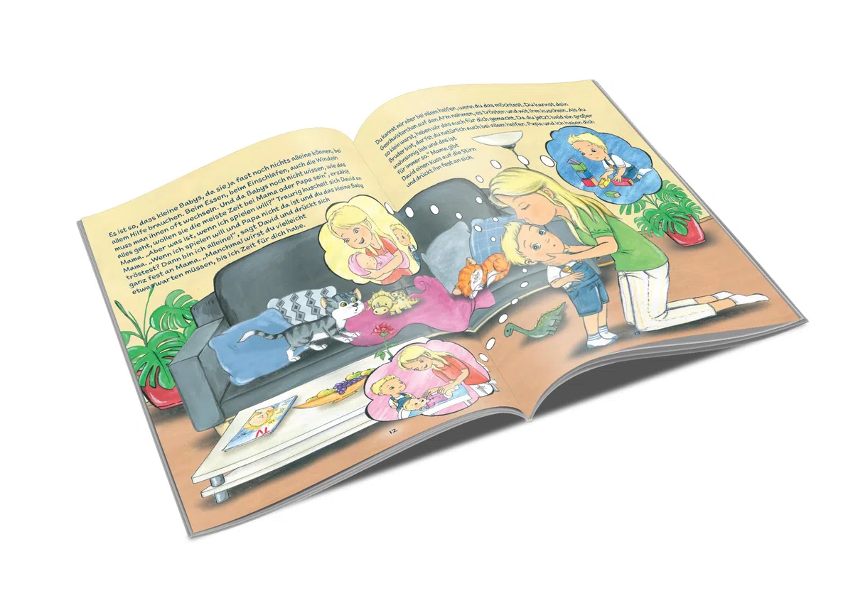 Das Wunder in Mamas Bauch: Ein liebevolles Mitmachbuch zur kindgerechten Aufklärung und Vorfreude auf das neue Geschwisterchen - inkl. Familienrituale