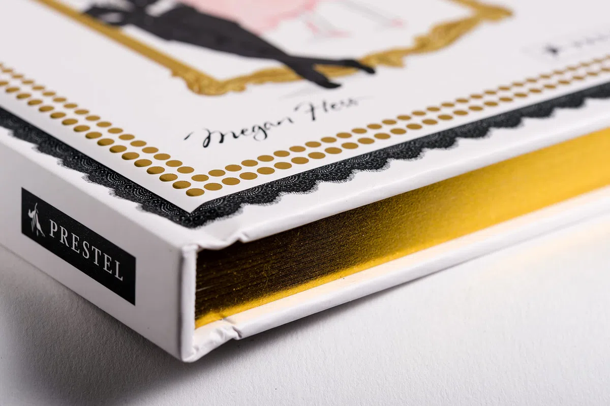 Christian Dior: Die stilvolle Welt des Modeschöpfers. Mit Goldschnitt und Goldfolienprägung (Megan Hess: Bewegte Leben aus der Modewelt, Band 2)