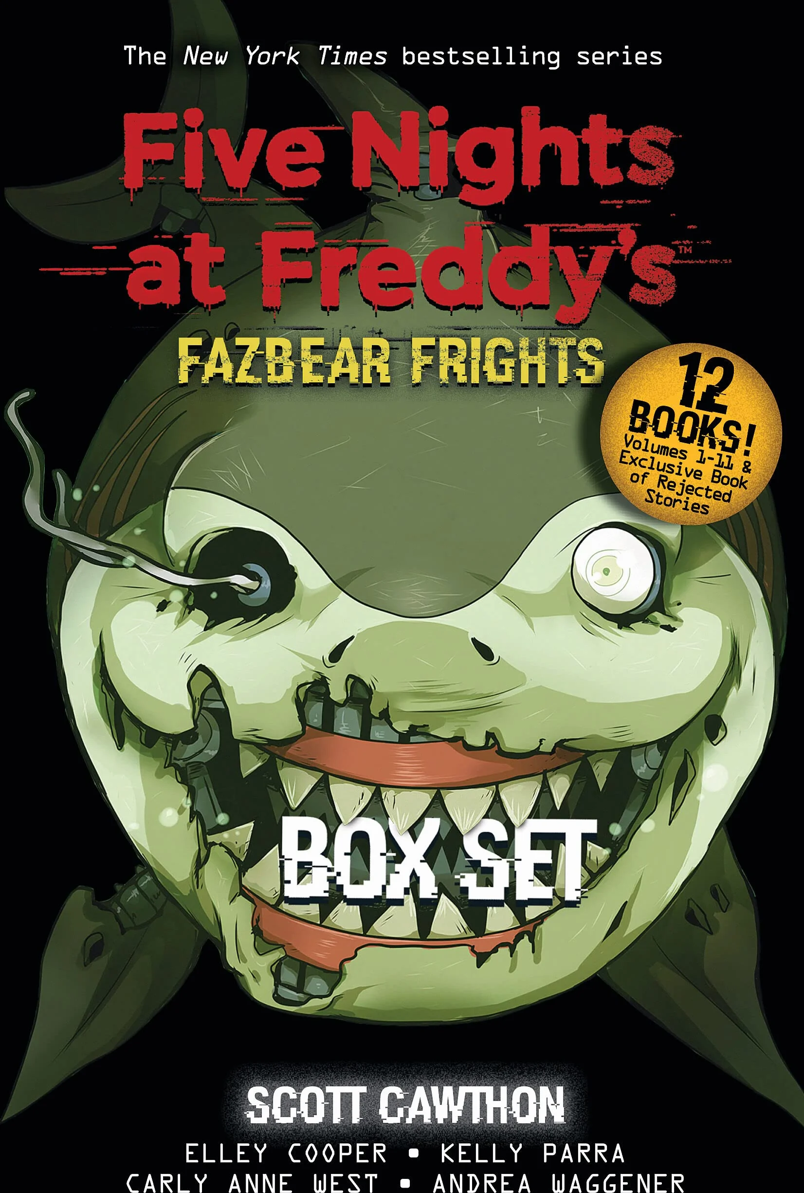 Five Nights at Freddy's: Fazbear Frights Boxed Set (2022): 12 Books! Volume 1-12 & Exclusive Book of Rejected Stories (Five Nights at Freddy's: Fazbear Frights, 1-11)