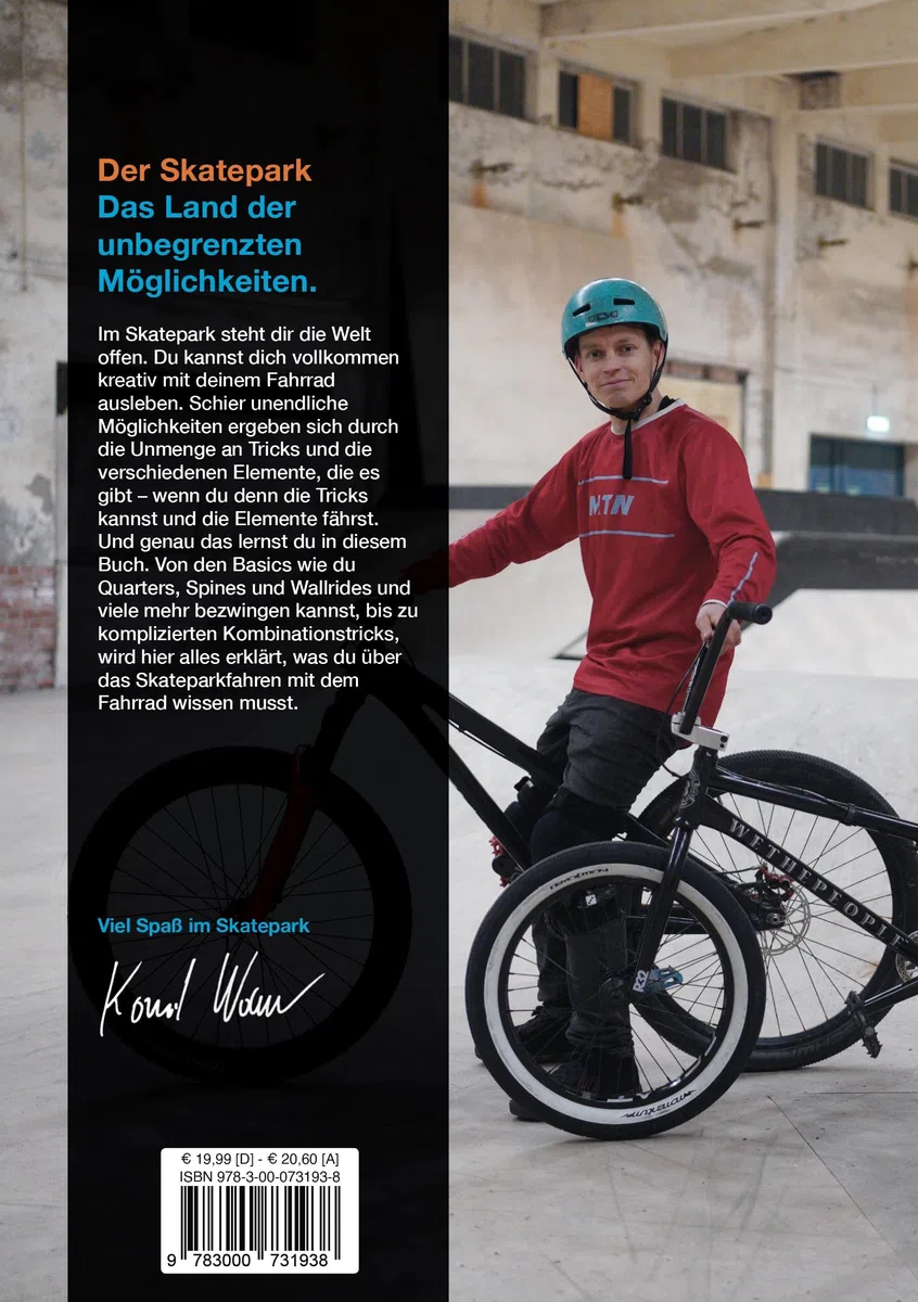 Skatepark-Tricks für Mountainbike und BMX