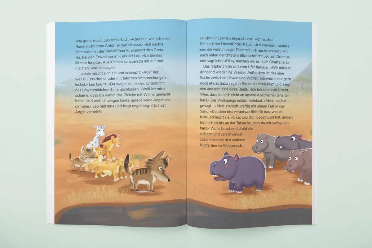 Greta und die Giraffensprache 3 – Anschauliche Tiergeschichten zur Gewaltfreien Kommunikation für Kinder: Über Gefühle sprechen, Bedürfnisse verstehen ... Kommunikation für Kinder, Band 3)