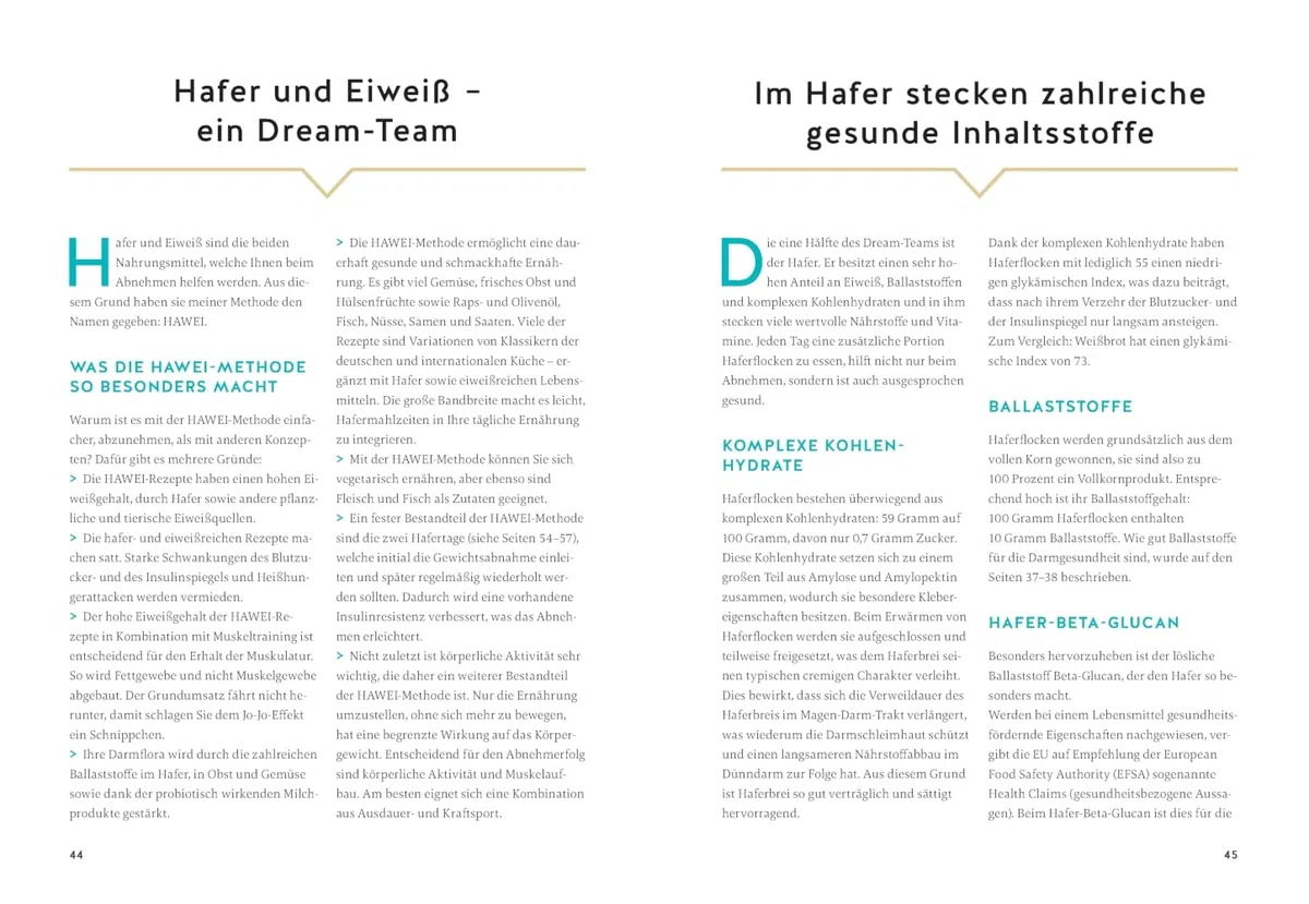 Abnehmen mit der HAWEI-Methode: Die revolutionäre Formel aus Hafer & Eiweiß (GU Ernährungsmedizin)