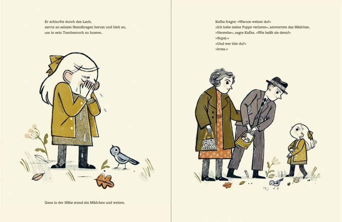 Herr Kafka und die verlorene Puppe: Poetisches Kinderbuch ab 5 Jahren │ Kinderliteratur zum Vorlesen und Selberlesen