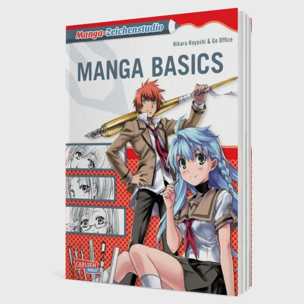 Manga-Zeichenstudio: Manga Basics: Eine Art Reiseführer für Zeichner | Anime und Manga zeichnen lernen für Anfänger und Fortgeschrittene mit anschaulichen Beispielen und Anleitungen