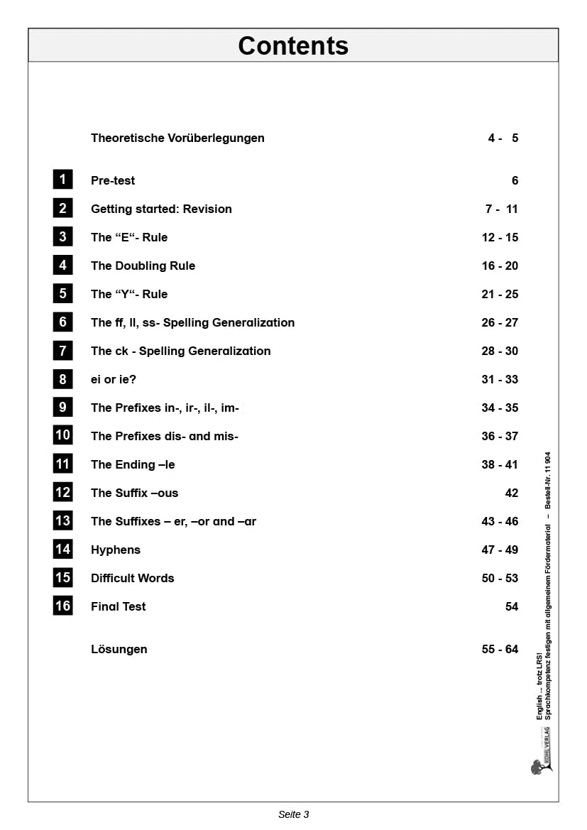 Englisch LRS Förderung Sekundarstufe Klasse 7 8 9 10 11 12 13 Legasthenie | Grammatik Wortschatz Rechtschreibung Sprachkompetenz ... Allgemeines Fördermaterial, besonders für LRS