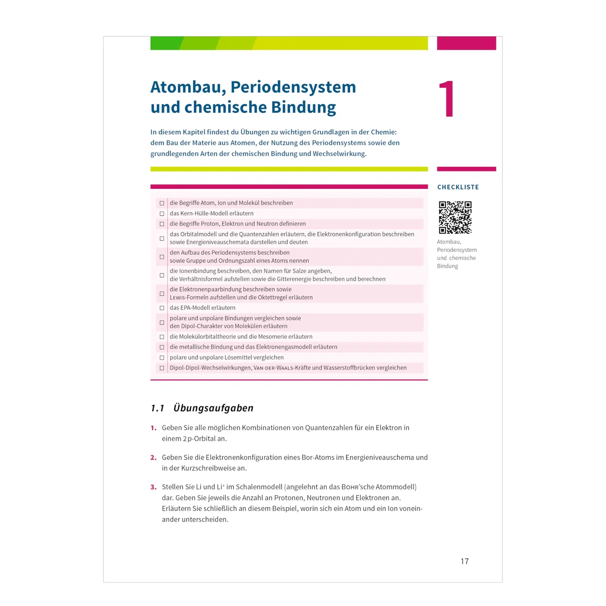 Fit fürs Abi: Klausur-Training Chemie