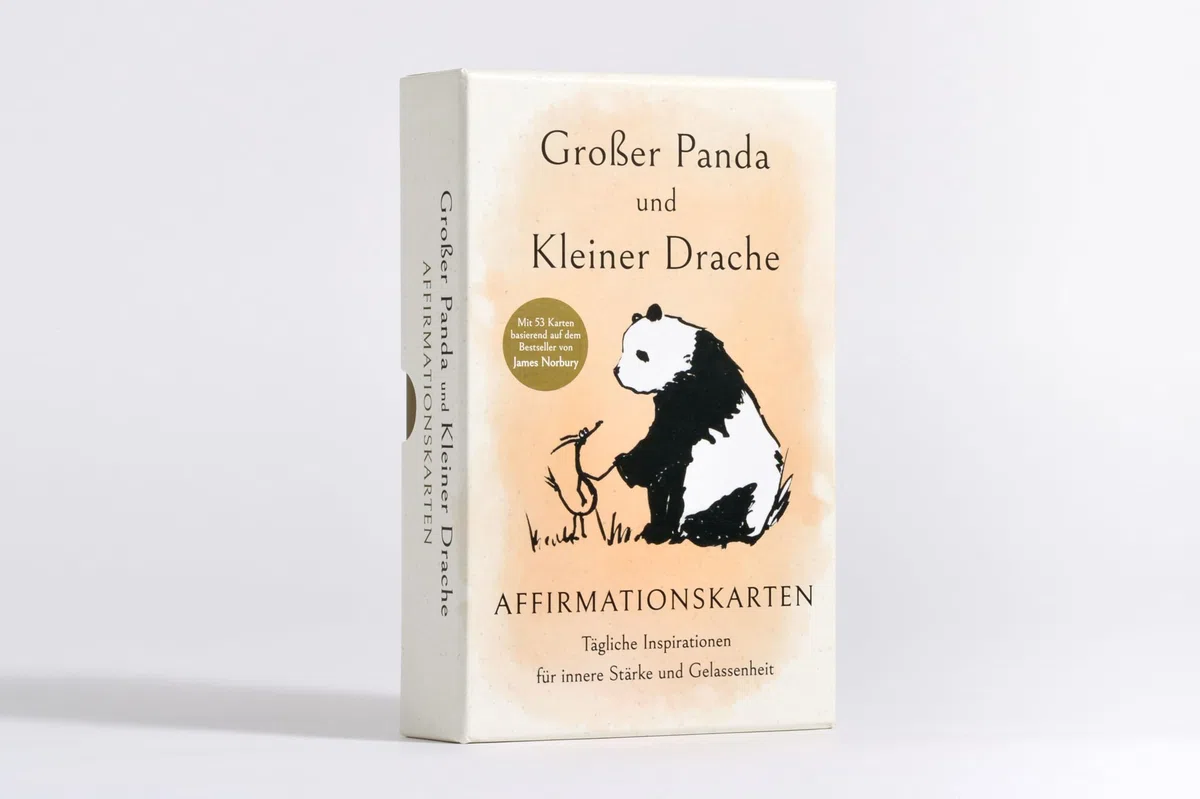 Großer Panda und Kleiner Drache Affirmationskarten: Tägliche Inspirationen für innere Stärke und Gelassenheit - Mit 53 Karten basierend auf dem Bestseller von James Norbury