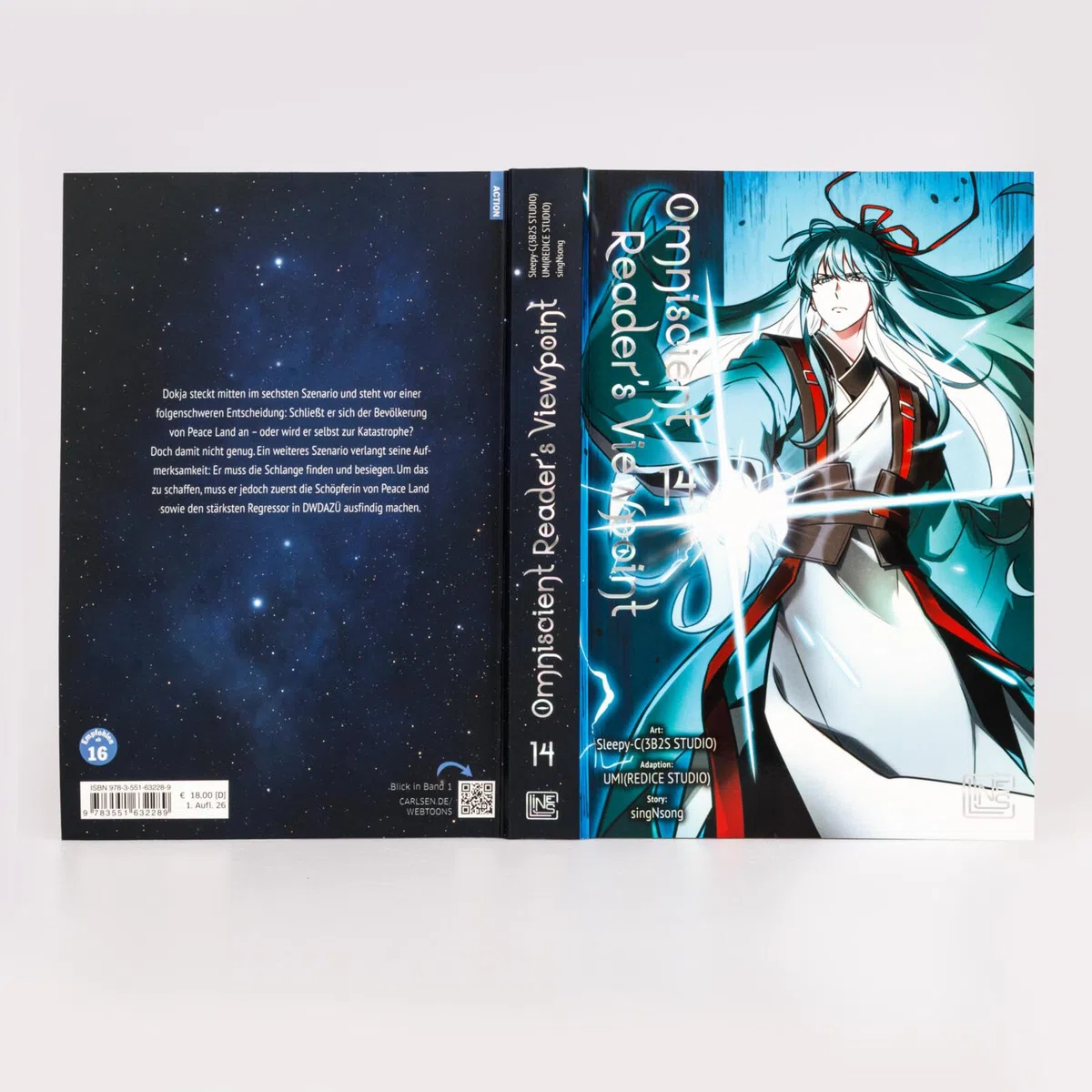 Omniscient Reader's Viewpoint 14: Koreanischer Webtoon-Hit: Survival-Fantasy über einen Mann, der die Apokalypse vorhersieht – limitierte Auflage mit Photocard