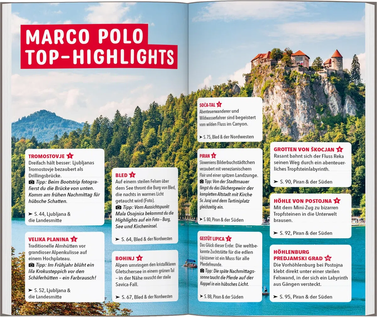 MARCO POLO Reiseführer Slowenien: Reisen mit Insider-Tipps. Inkl. kostenloser Touren-App