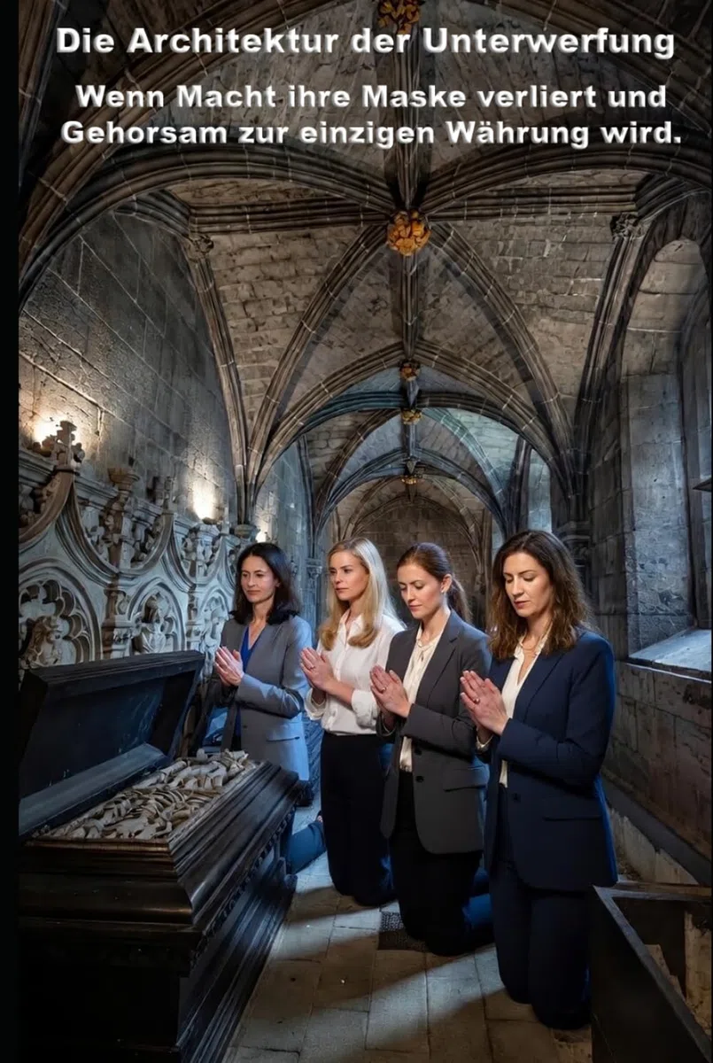 Die Architektur der Unterwerfung: Wenn Macht ihre Maske verliert und Gehorsam zur einzigen Währung wird. (Wie die KI das lieben lernte, Band 17)