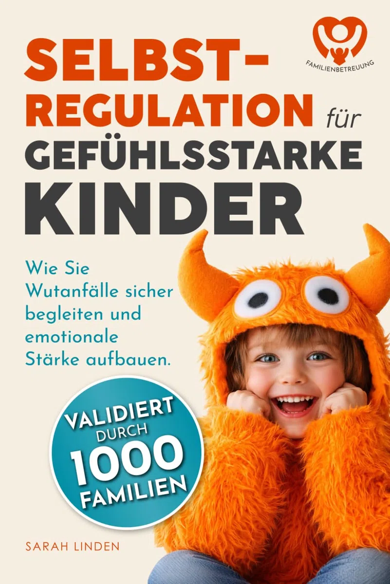 Selbstregulation für gefühlsstarke Kinder: Wie Sie Wutanfälle sicher begleiten und emotionale Stärke aufbauen. Die bewährte Methode für einen entspannten Alltag, validiert durch 1.000 Familien.