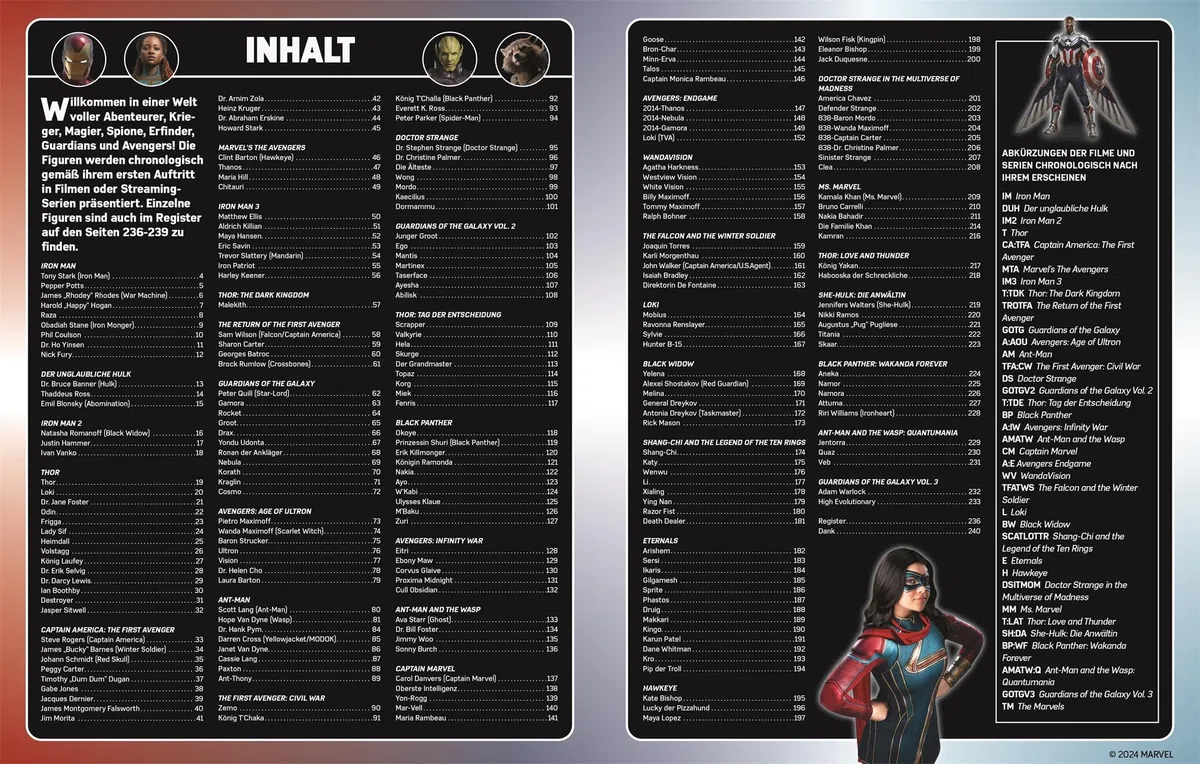 MARVEL Studios Lexikon der Superhelden: Erweiterte Neuausgabe. Die wichtigsten MCU Charaktere im Porträt. Für alle Marvel Fans und Kinder ab 8 Jahren