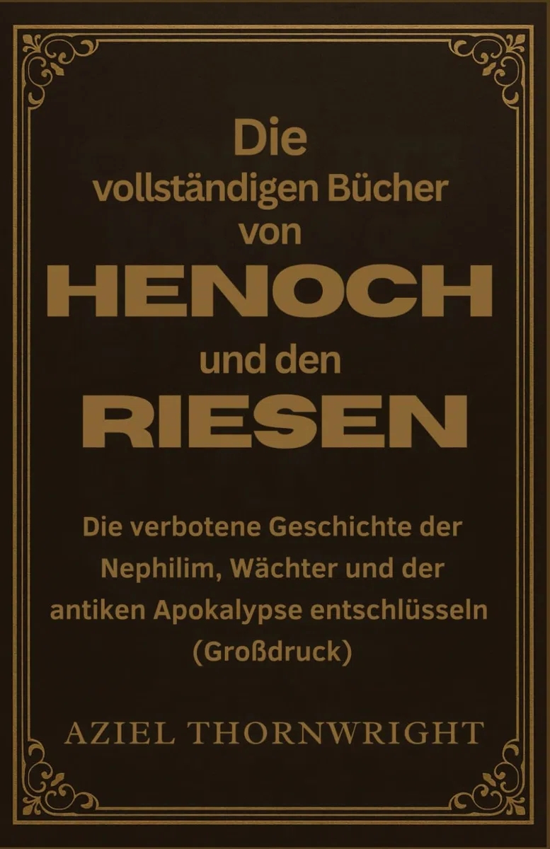 Die vollständigen Bücher von Henoch und den Riesen: Die verbotene Geschichte der Nephilim, Wächter und der antiken Apokalypse entschlüsseln (Großdruck)