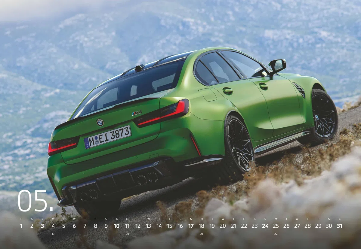 BMW M Wandkalender 2026