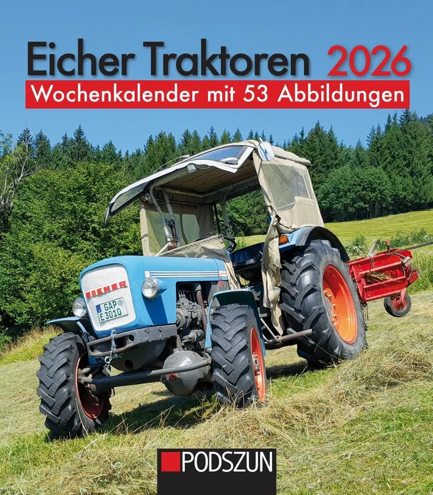 Eicher Traktoren 2026 Wochenkalender