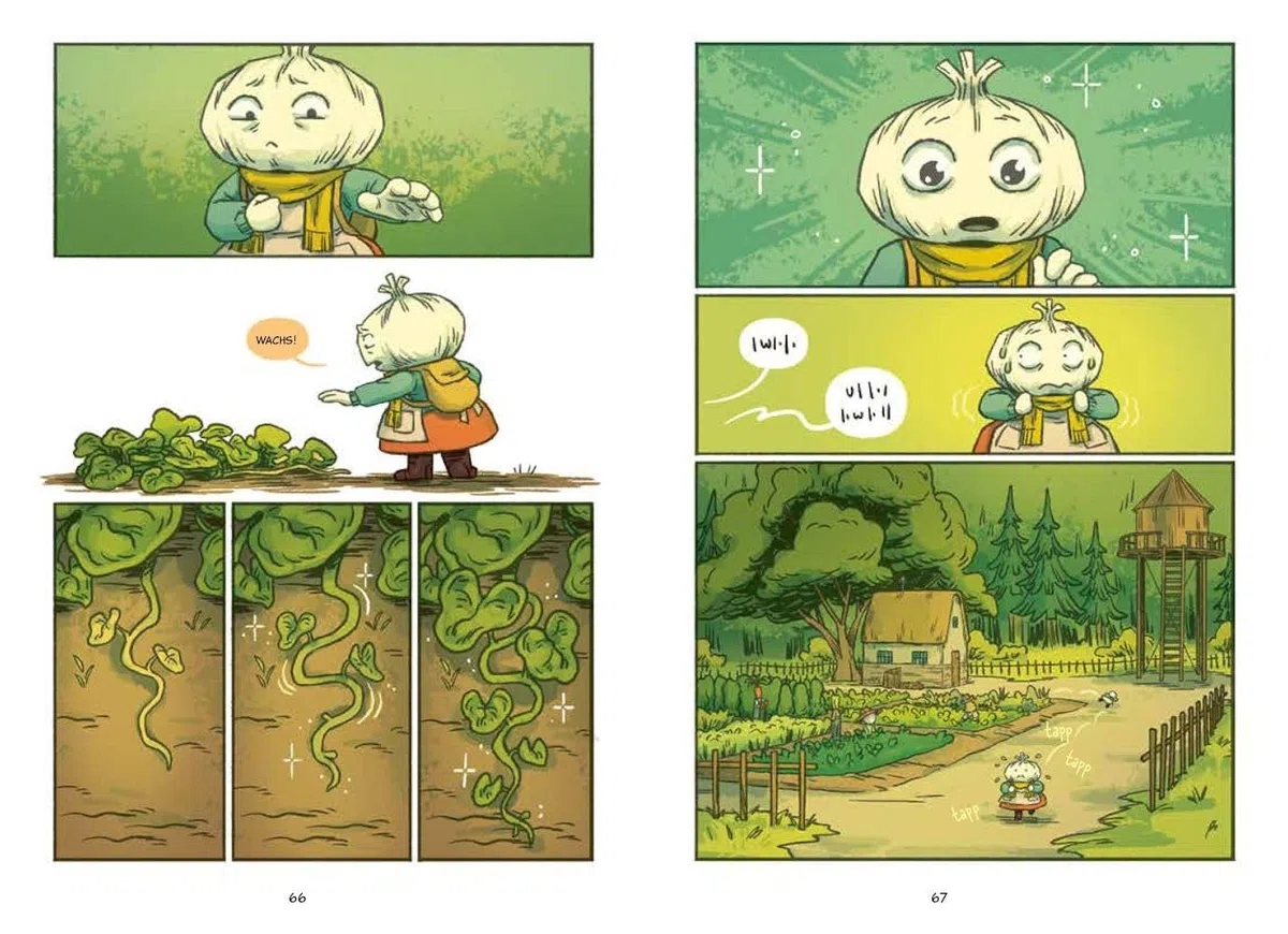 Knobi und die Hexe: Comic für Kinder