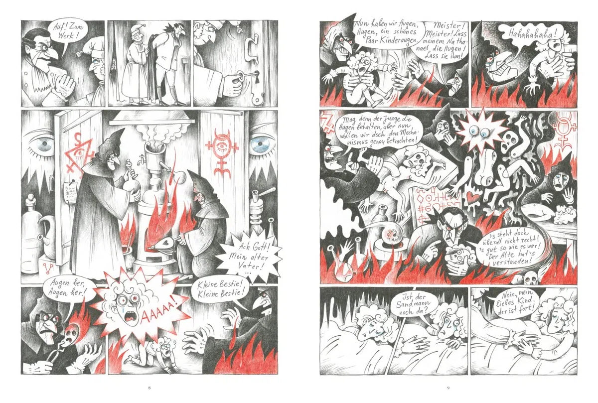 Der Sandmann: Graphic Novel nach E. T. A. Hoffmann