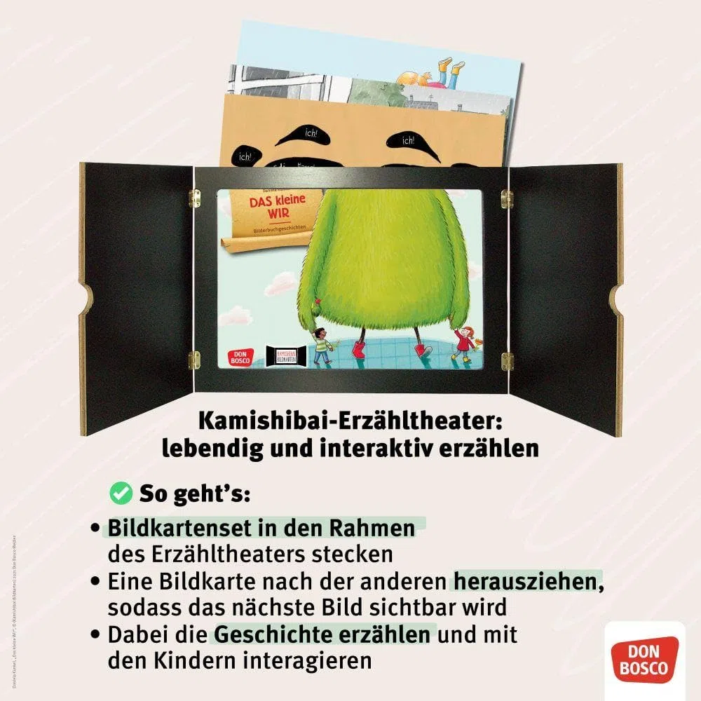 Die kleine Raupe Nimmersatt. Kamishibai Bildkartenset: Entdecken - Erzählen - Begreifen: Bilderbuchgeschichten: Wochentage und Zahlen lernen mit ... für unser Erzähltheater)