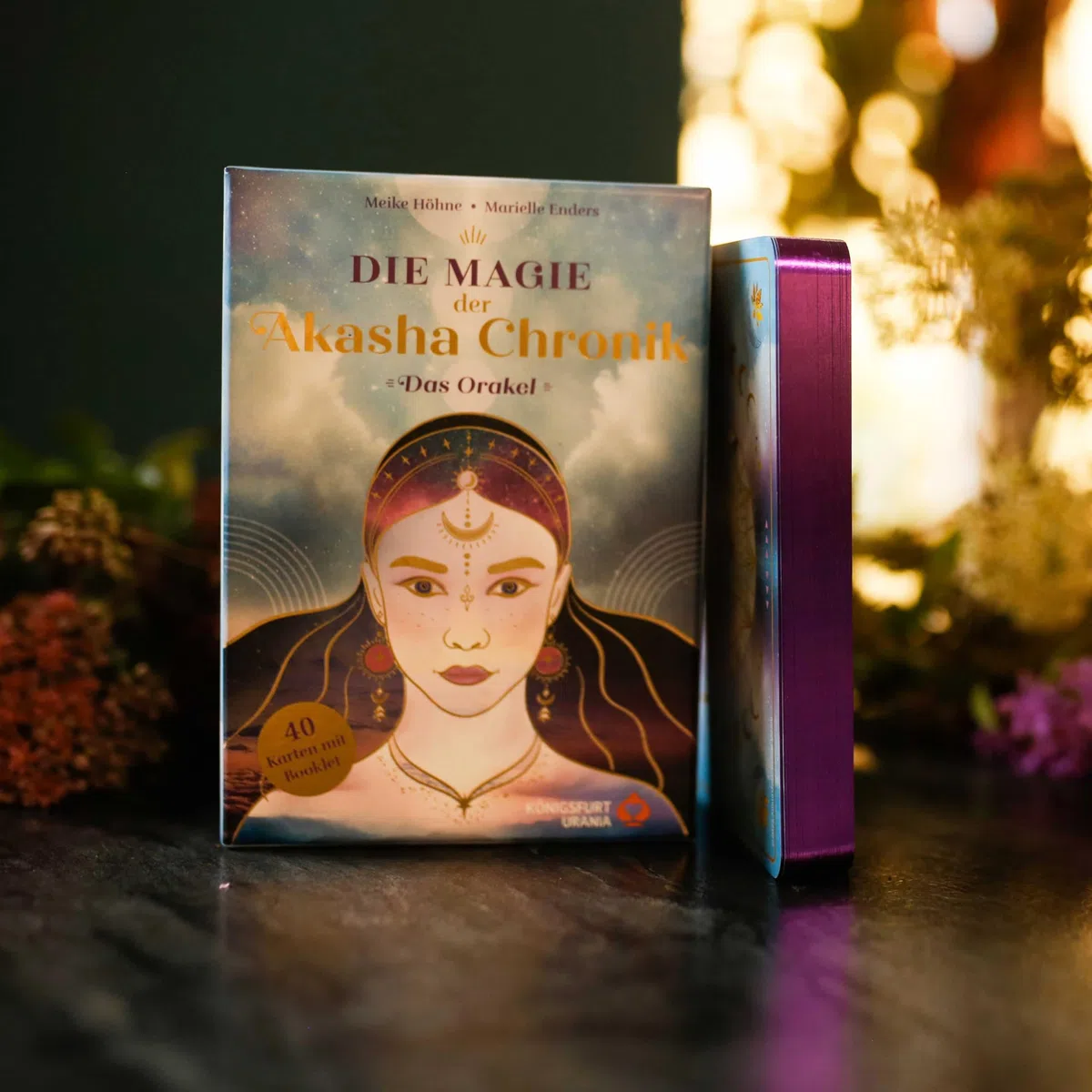 Die Magie der Akasha Chronik - Das Orakel - 40 Orakelkarten und 160-seitiges Booklet