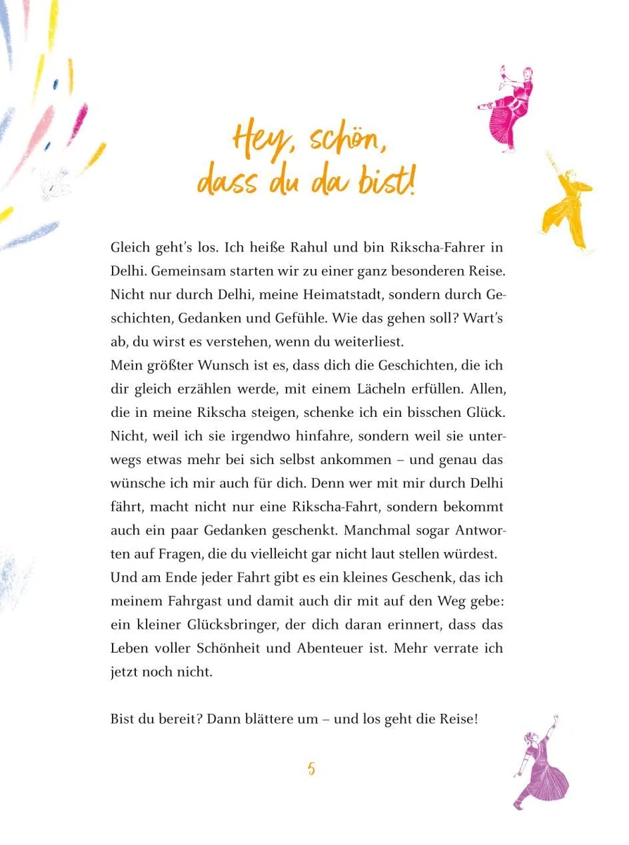 Der Rikscha-Fahrer, der dir das Glück zeigt: Geschichten über Selbstvertrauen, innere Stärke, Zufriedenheit und die Kunst des Loslassens. Wundervoll illustriert für Erwachsene und Kinder