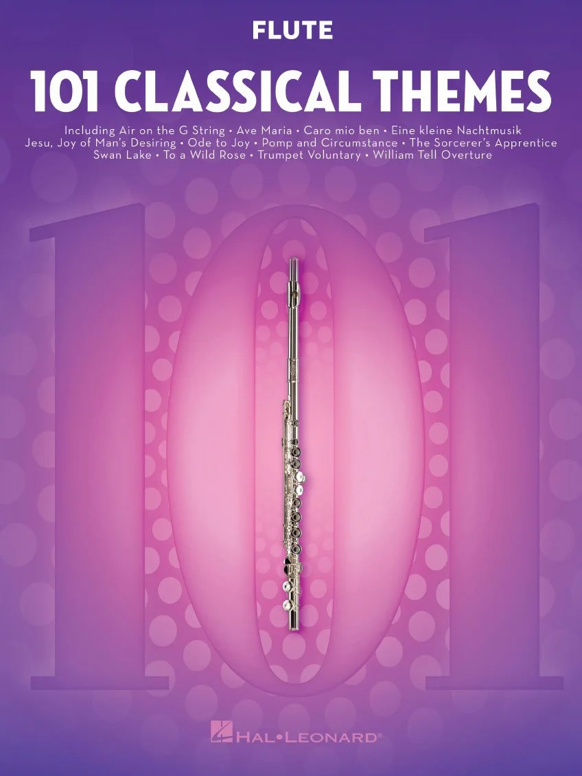 101 Classical Themes: Flute | Flötensolo Notenbuch mit berühmten klassischen Werken von Bach, Mozart | Liederbuch für Übung und Aufführung | Songbook ... Noten, Sammelband für Flöte (FLUTE TRAVERSIE)