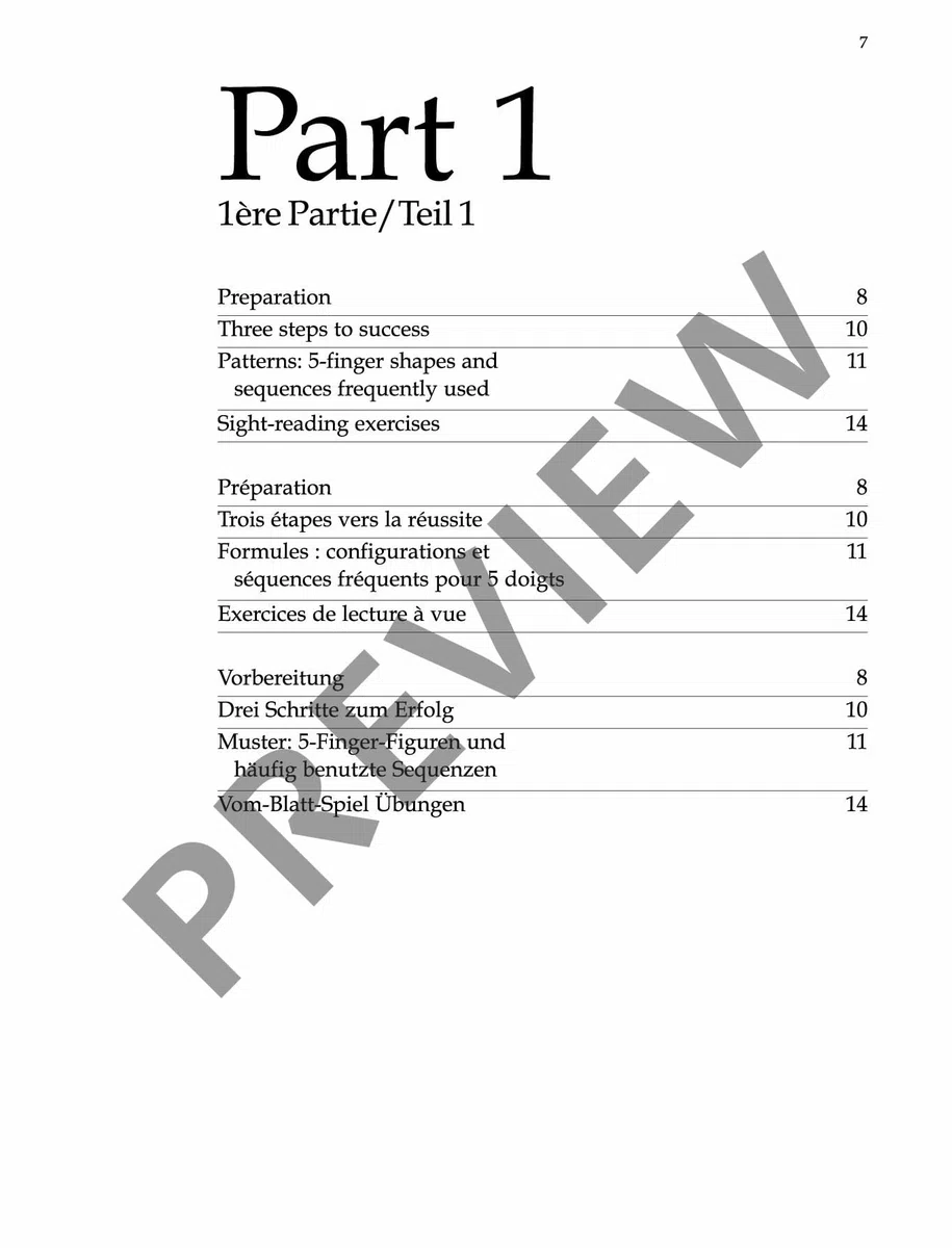 Vom-Blatt-Spiel auf dem Klavier 1: Eine erfrischend neue Methode. Band 1. Klavier. (Schott Sight-Reading Series, Band 1)