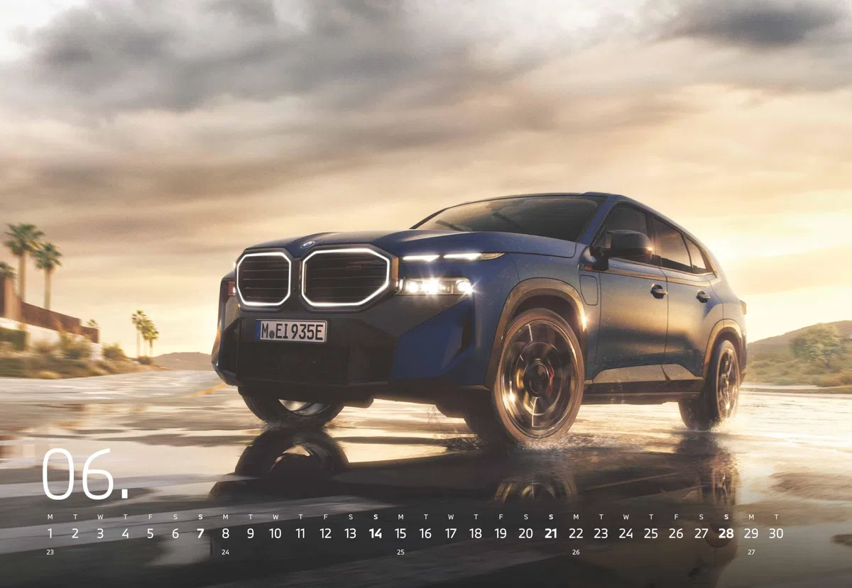 BMW M Wandkalender 2026