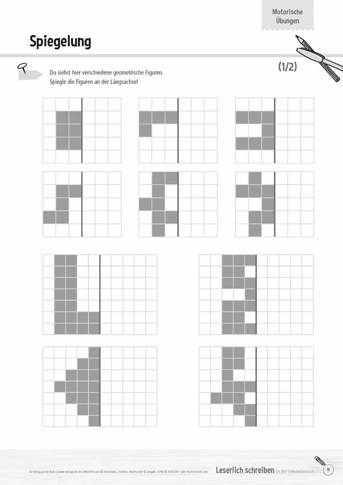 Leserlich schreiben in der Sekundarstufe I​: Motorik schulen, Handschrift verbessern, Seiten strukturieren (Back to Basics)