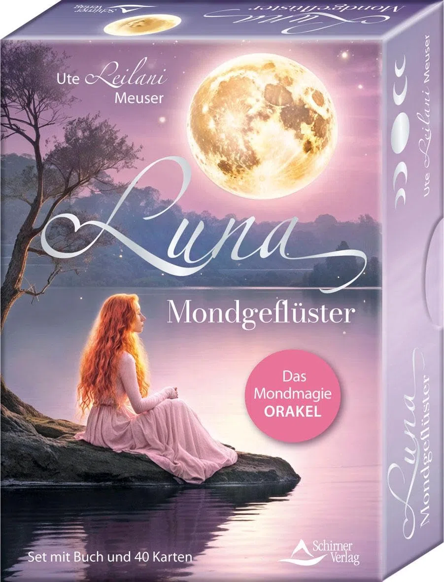 Luna – Mondgeflüster - Das Mondmagie-Orakel: Set mit Buch und 40 Karten