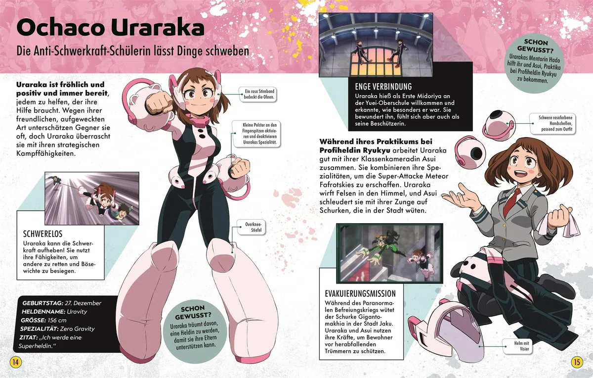 My Hero Academia Lexikon der Figuren: Über 100 MHA Charaktere im Porträt. Mit Original-Bildern aus der Anime-Serie