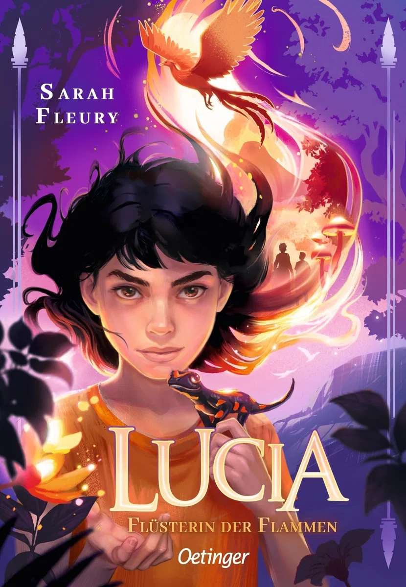 Lucia 1. Flüsterin der Flammen: Eine packende Fantasygeschichte für Kinder ab 10 Jahren über ein Mädchen mit Feuerkräften