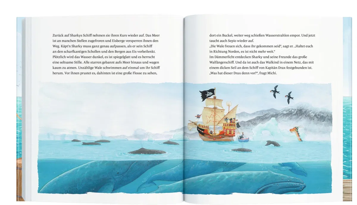 Der große Käpt'n Sharky Vorleseschatz: Sieben piratenstarke Geschichten: durchgehend farbig illustriert für Kinder ab 4 (Käpt'n Sharky (Bilderbücher))
