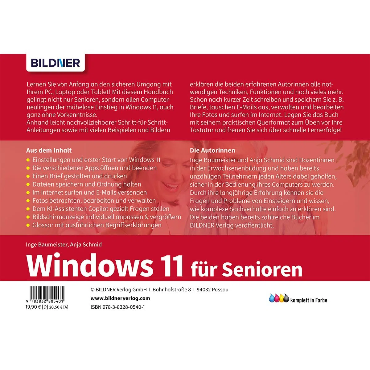 Windows 11 für Senioren: Für Einsteiger im praktischen Lernformat vor die Tastatur legen. Leicht verständlich, in großer Schrift & komplett in Farbe!