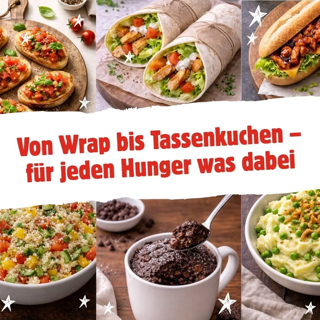Das 10 Minuten Kochbuch für Teenager: 111 Rezepte easy & lecker | Perfektes Geschenk für Teens